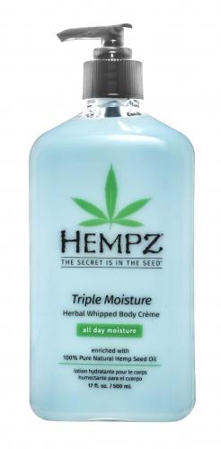 Хемпз Молочко для тела Тройное увлажнение Herbal Body Triple Moisture, 500 мл (Hempz, Тройное увлажнение), фото-7