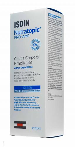 Смягчающий крем для тела для атопичной кожи Pro-Amp crema corporal emoliente, 200 мл (, Nutratopic), фото-3