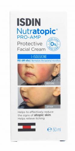 Крем для атопичной кожи лица Pro-Amp Crema facial protectora, 50 мл (Nutratopic), фото-2