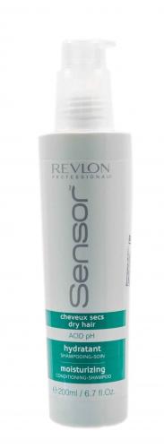 Ревлон Профессионал Увлажняющий шампунь - кондиционер для сухих волос 200 мл (Revlon Professional, Sensor), фото-2