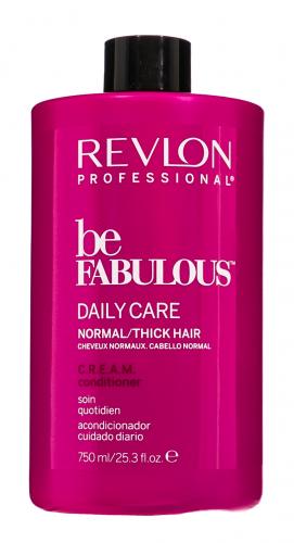Ревлон Профессионал Ежедневный уход для нормальных/густых волос C.R.E.A.M. кондиционер RP Be Fabulous, 750 мл (Revlon Professional, Be Fabulous), фото-2