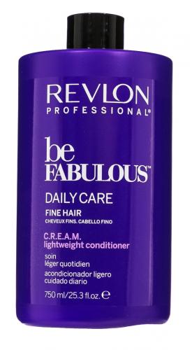 Ревлон Профессионал Ежедневный уход для тонких волос C.R.E.A.M. кондиционер Rp Be Fabulous, 750 мл (Revlon Professional, Be Fabulous), фото-2