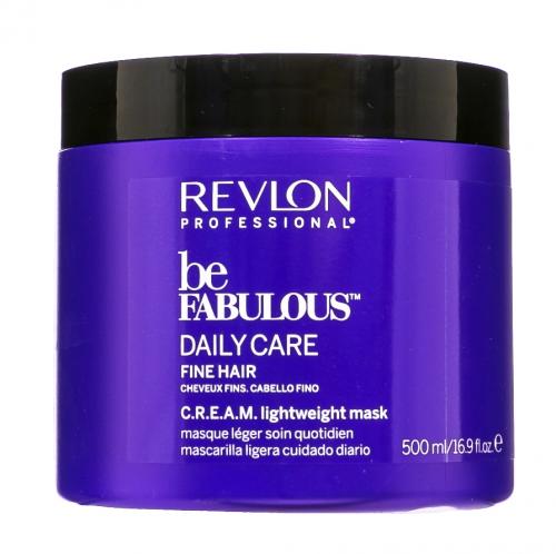 Ревлон Профессионал Ежедневный уход для тонких волос C.R.E.A.M. маска RP Be Fabulous, 500 мл (Revlon Professional, Be Fabulous), фото-2