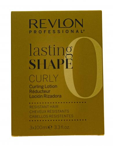 Ревлон Профессионал Лосьон &quot;0&quot; для химической завивки для трудноподдающихся волос, 3*100 мл (Revlon Professional, Lasting Shape), фото-2