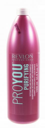 Ревлон Профессионал Очищающий шампунь для волос   1000 мл (Revlon Professional, Pro You), фото-2