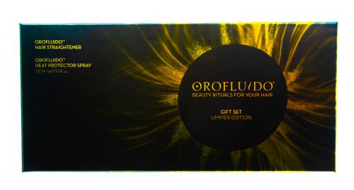 Орофлюидо Набор &quot;Спрей для термозащиты волос, 150 мл + Выпрямитель для волос&quot; (Orofluido, Spa-уход за волосами), фото-2