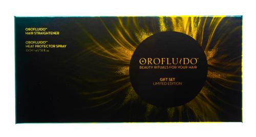 Орофлюидо Набор &quot;Спрей для термозащиты волос, 150 мл + Выпрямитель для волос&quot; (Orofluido, Spa-уход за волосами), фото-3