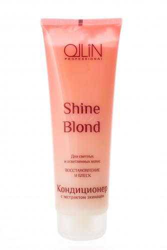 Оллин Кондиционер для блондированных волос с экстрактом эхинацеи, 250 мл (Ollin Professional, Уход за волосами, Shine Blond), фото-2