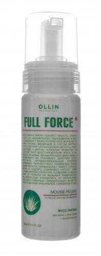 Оллин Мусс-пилинг для волос и кожи головы с экстрактом алоэ, 160 мл (Ollin Professional, Уход за волосами, Full Force)