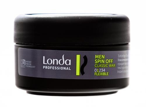 Лонда Профессионал Spin Off Классический воск для волос нормальной фиксации 75 мл (Londa Professional, Men), фото-2