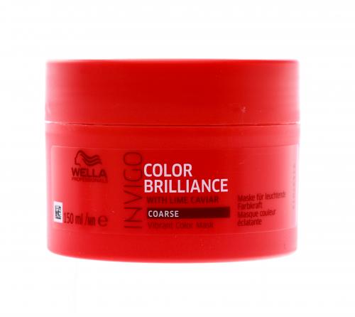 Велла Профессионал Маска-уход для защиты цвета окрашенных жестких волос Vibrant Color Mask, 150 мл (Wella Professionals, Уход за волосами, Color Brilliance), фото-2