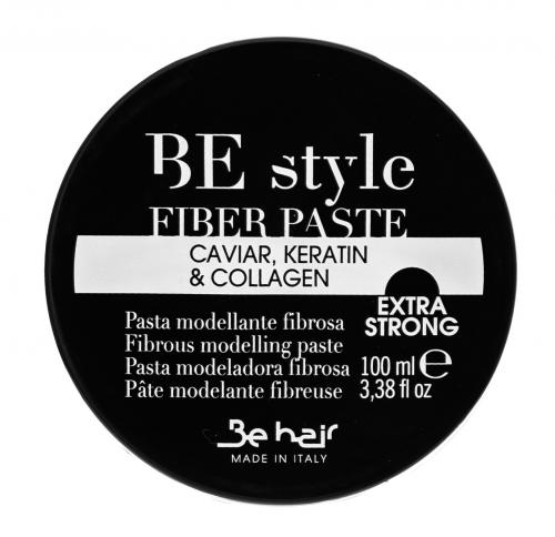Би Хэир Моделирующая волокнистая паста для укладки волос средней фиксации Be Style Fibrous Modelling Paste, 100 мл (Be Hair, Be Style), фото-2