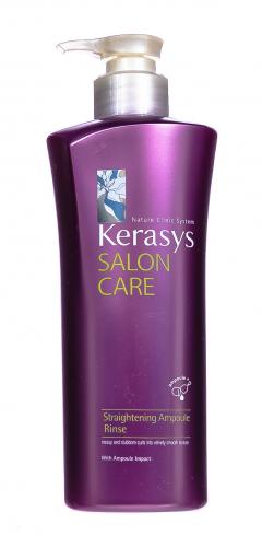 Керасис Кондиционер для волос &quot;Гладкость и блеск&quot;, 470 мл (Kerasys, Salon Care, Straightening Ampoule), фото-2