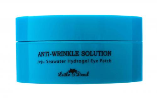 Гидрогелевые патчи с морской водой Jeju Seawater Hydrogel Eye Patch, 60 шт. (Anti-Wrinkle Solution), фото-8