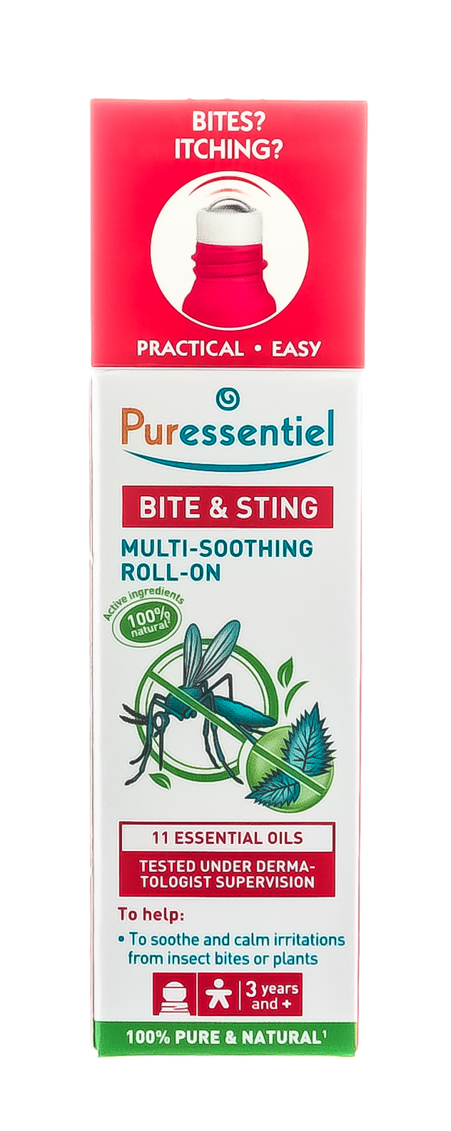 

Puressentiel Роллер "Анти-Укус успокаивающий" с 11 эфирными маслами, 5 мл (Puressentiel, Хорошее самочувствие)