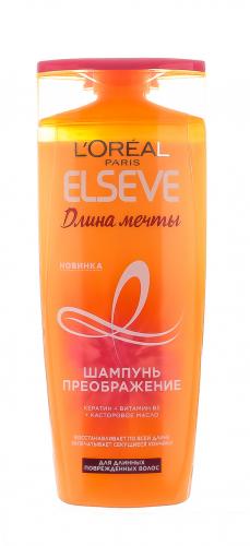 Лореаль Шампунь, 250 мл (L'Oreal Paris, Elseve, Длина мечты), фото-6