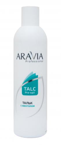 Аравия Профессионал Тальк с ментолом Talc Pre-epil, 300 г (Aravia Professional, Aravia Professional, Средства до и после депиляции), фото-7