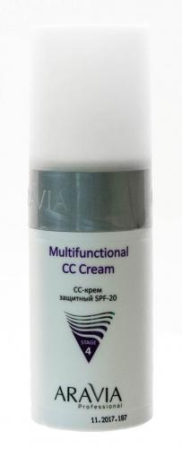 Аравия Профессионал CC-крем защитный SPF-20 Multifunctional CC Cream Vanilla 01, 150 мл (Aravia Professional, Aravia Professional, Уход за лицом), фото-2