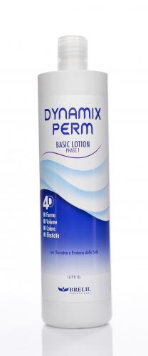 Брелил Профессионал Лосьон для химзавивки волос Dynamix Perm 4D System, 500 мл (Brelil Professional, Dynamix perm 4D sistem), фото-2