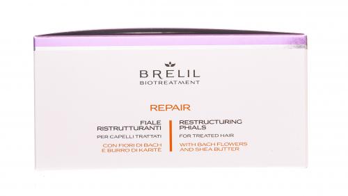 Брелил Профессионал Восстанавливающий лосьон для волос, 12 х 10 мл (Brelil Professional, Biotreatment, Repair), фото-4