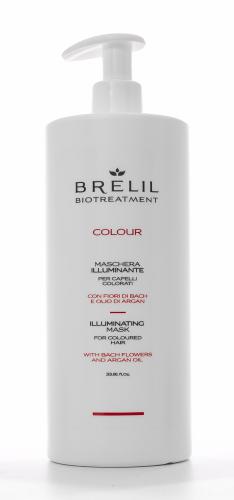 Брелил Профессионал Маска для окрашенных волос Bio Traitement Colour 1000 мл (Brelil Professional, Biotreatment, Colour), фото-2