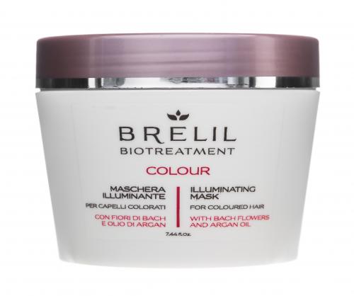 Брелил Профессионал Маска для окрашенных волос, 220 мл (Brelil Professional, Biotreatment, Colour), фото-4