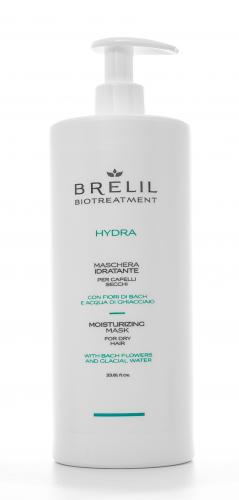 Брелил Профессионал Увлажняющая маска Bio Treatment Hydra 1000 мл (Brelil Professional, Biotreatment, Hydra therapy), фото-2