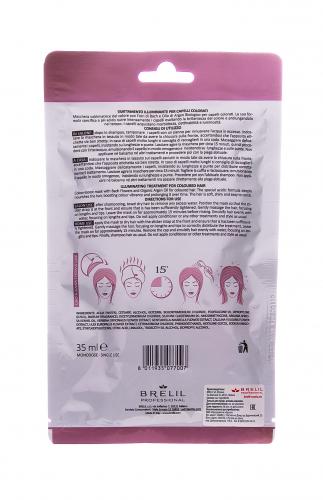 Брелил Профессионал Экспресс-маска для окрашенных волос, 35 мл (Brelil Professional, Biotreatment, Colour), фото-3