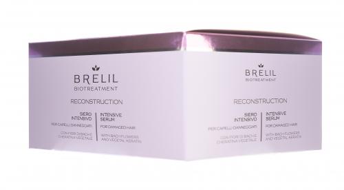 Брелил Профессионал Восстанавливающая сыворотка интенсивного действия, 10 х 15 мл (Brelil Professional, Biotreatment, Reconstruction), фото-3