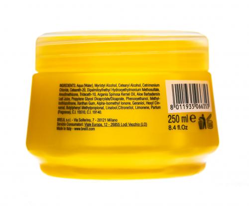 Брелил Профессионал Маска для волос с маслом аргании и молочком алоэ 250 мл (Brelil Professional, Argan Oil Crystals), фото-3