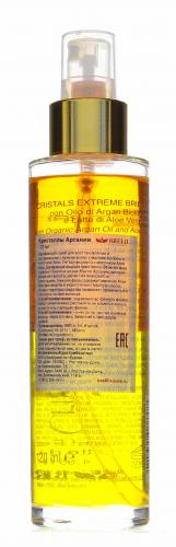 Брелил Профессионал Двухфазный спрей для волос с маслом аргании и молочком алоэ, 120 мл (Brelil Professional, Argan Oil Crystals), фото-3