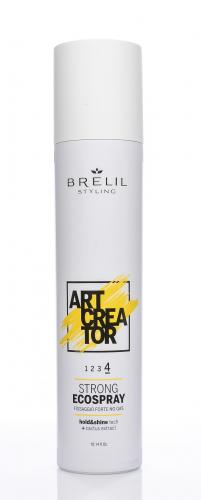 Брелил Профессионал Эко-спрей сильной фиксации Strong Ecospray, 300 мл (Brelil Professional, Art Creator), фото-2