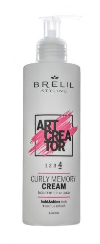 Брелил Профессионал Крем для вьющихся волос с эффектом памяти Curly Memory Cream, 200 мл (Brelil Professional, Art Creator), фото-2