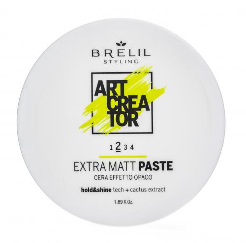 Брелил Профессионал Паста с экстраматовым эффектом Extra Matt Paste, 50 мл (Brelil Professional, Art Creator), фото-2