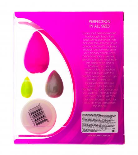 Бьютиблендер Набор beautyblender all.about.face set розовый, 1 шт (Beautyblender, Спонжи), фото-3