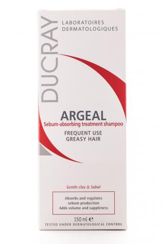 Дюкрэ Себоабсорбирующий шампунь для жирных волос, 150 мл (Ducray, Argeal), фото-3