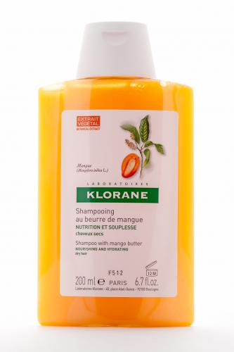 Клоран Шампунь с маслом Манго для сухих, поврежденных волос, 200 мл (Klorane, Dry Hair), фото-4
