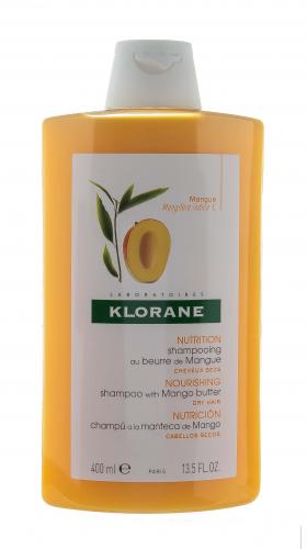 Клоран Шампунь с маслом Манго для сухих, поврежденных волос, 400 мл (Klorane, Dry Hair), фото-2