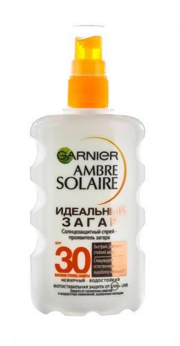 Гарньер Солнцезащитный спрей &quot;Идеальный загар&quot; SPF 30 200 мл (Garnier, Ambre Solaire), фото-2