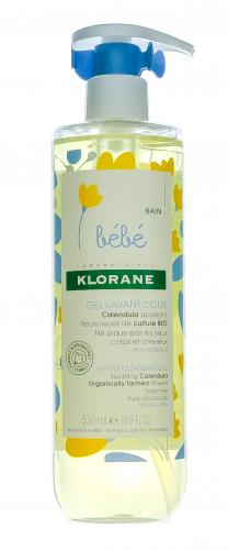 Клоран Нежный очищающий гель, 500 мл (Klorane, Klorane Bebe), фото-5