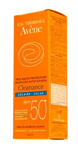 Авен Клинанс Солнцезащитная эмульсия для проблемной кожи SPF 50+, 50 мл (Avene, Cleanance), фото-3