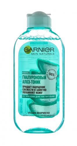 Гарньер Гиалуроновый Алоэ-Тоник для лица, 200 мл (Garnier, Skin Naturals, Основной уход), фото-2