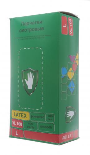 Перчатки Safe&amp;Care латексные опудренные, размер L, 100 шт (Чистовье, ), фото-3