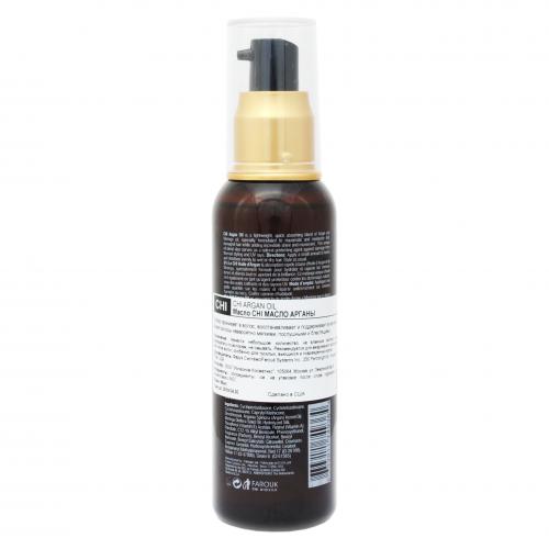 Чи Масло для волос с экстрактом масла Арганы и дерева Моринга, 89 мл (Chi, Argan Oil), фото-3