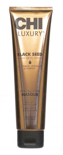 Чи Маска для волос Luxury с маслом семян черного тмина «Оживляющая», 147 мл (Chi, Luxury), фото-2