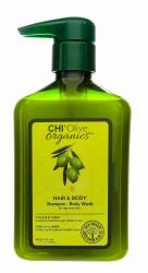 Шампунь Olive Organics для волос и тела, 340 мл Шампунь Olive Organics для волос и тела, 340 мл