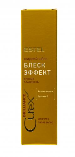 Эстель Жидкий шелк для всех типов волос 100 мл (Estel Professional, Curex, Brilliance), фото-2