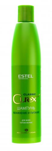 Эстель Шампунь увлажнение и питание для всех типов волос 300 мл (Estel Professional, Curex, Classic), фото-2