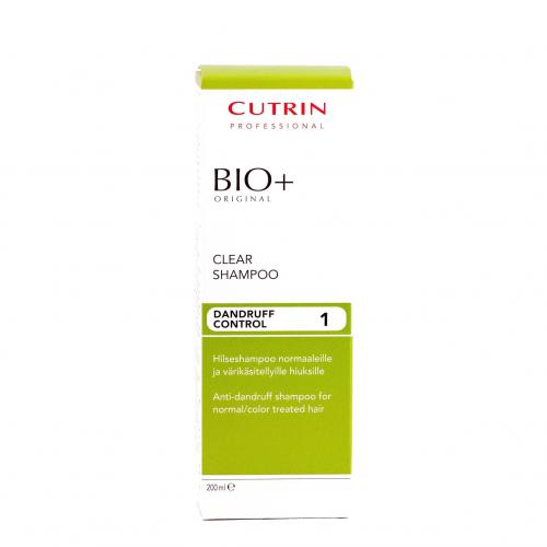 Кутрин Шампунь против перхоти для нормальных и окрашенных волос 200 мл (Cutrin, BIO+, Clear), фото-2