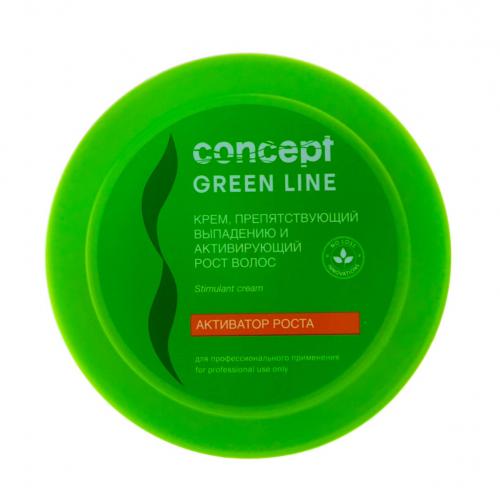 Концепт Крем, препятствующий выпадению и активирующий рост волос, 300 мл (Concept, Green Line), фото-2